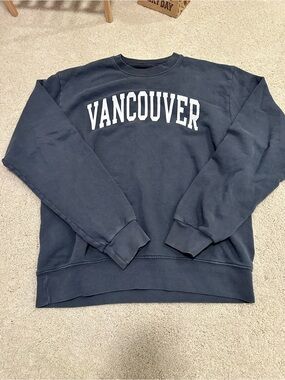 Blue brandy crewneck sweater